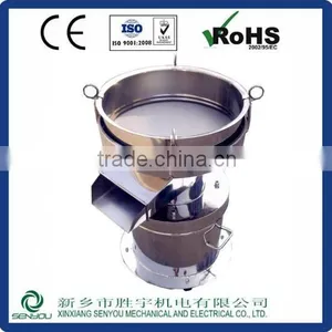 China 304 Stainless Steel Silica Sand Vibration Screen Machine thumbnail-1