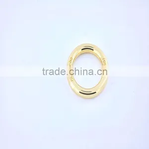 RORO119204 Ring Shape Light Gold Buckle thumbnail-1