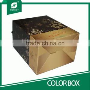 PERSONALIZED FANCY CORRUGATED COLOR BOXES FOR CHRISTMAS GIFTS PACKAGING thumbnail-1