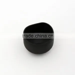 ID 50mm Height 30mm Black Grind Arenaceous Pvc End Fitting Caps for Pipe thumbnail-3