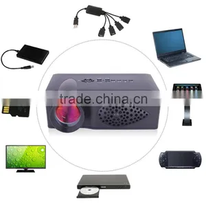GB-35 LED Projector 1000 Lumens 3D Full hd TV 1024 x 768 1080p Video Mini Hdmi Pico Projector thumbnail-3