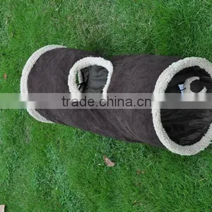 Wholesale Funny Pets Toys Pet Cat Toy Rolling for Totoro Channel Cats Tents Sleeping Bag Cattery Toys Collapsible Tunnel thumbnail-4