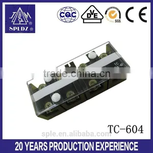600V/60A Screw Double Row Terminal Block TC-604 thumbnail-1