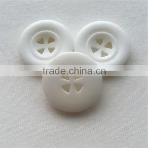 Latest Design White Resin Button, Personalized 4-holes Button thumbnail-2