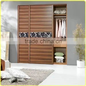 Classic Wpc Wardrobe Sliding Door Bedroom Furniture Desings thumbnail-4