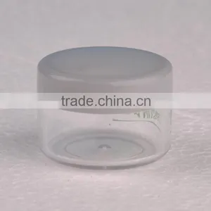 Oval Disposable Plastic Jar for Chemical Products Cosmetic Packaging thumbnail-3