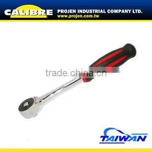 CALIBRE Narrow Space Use 60 Gear Teeth 3/8" Rotating Ratchet Handle thumbnail-1