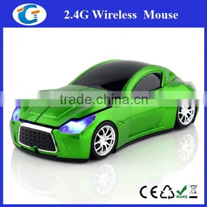 2.4Ghz Computer Wireless USB Mouse Car Shape Quality Choice thumbnail-2