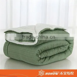 England Style Check Polar Fleece Blanket thumbnail-1
