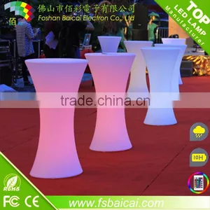 CE&ROHS Approved Illuminated Bar Furniture/led Table/led Light Bar Table thumbnail-6
