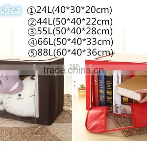 Foldable and Waterproof Book Food Underwear Toy Storage Plastic Box of Christnas for Kids thumbnail-6