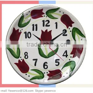 Ceramic Plate Clock thumbnail-1
