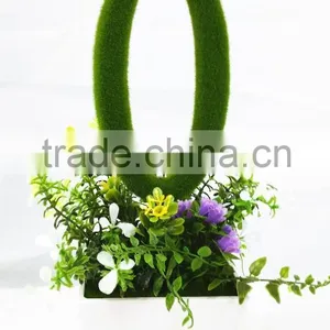 Artificial Greenery Moss Letter for Table Decoration With Competitive Price thumbnail-2