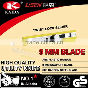 9mm Snap Off Blade Plastic Handle Art Stationery Cutter thumbnail-2