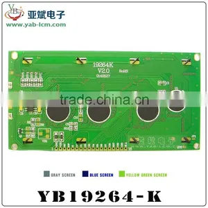 192 * 64 b Graphic Dot-matrix LCM LCD Screens Optional Color Voltage thumbnail-3