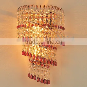Compound Color Crystal Corner Wall Lamp thumbnail-1
