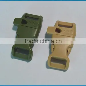 Colorful Whistle Plastic Buckles For Paracord Bracelet Grow In the Dark Whistle Buckle thumbnail-2