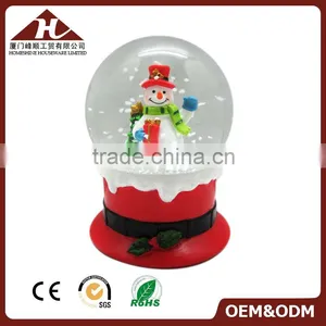 Funny Snow Man Snow Dome Globe for New Year Gift thumbnail-2
