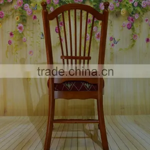 Hot Sale Antiquet Wooden Dining Chair for Hotel thumbnail-3
