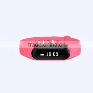 China Bracelet New Waterproof Bluetooth BraceIet P67 OLED Pedometer Bluetooth Heart Rate Monitor Smart Band 2015 Quality Choice thumbnail-3