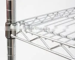 China NSF & ISO Approval Chrome Wire Shelving for Sale , Wire Mesh Shelf , Wire Mesh Rack thumbnail-3