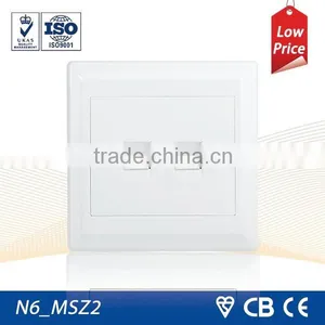 N6 Series Wall Switch 2 Gang EZ Socket thumbnail-1