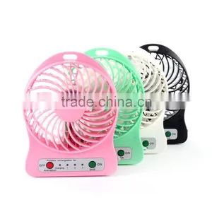 New Arrival Cool Mini Electric Rechargeable Standing Handheld Fan thumbnail-6