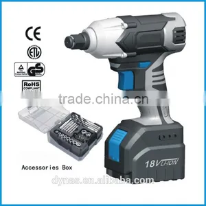 2014 Hot Selling 18V Li-ion Battery Adjustable Impact Universal Socket Wrench thumbnail-2
