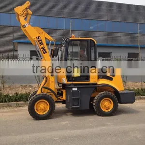 Yellow SZM908 Wheel Loader for Small Capacity thumbnail-1