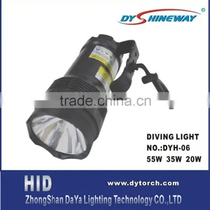 the Most Bright Hid Diivng Light,HID Xenon Lamp,55w,5500lm,handle,piezo Switch,9000mah Rechargeable Liion Battery,runtime is Opo thumbnail-1