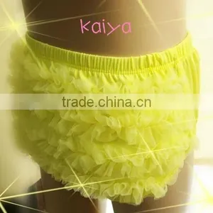 Latest Design Newborn Underwear Baby Comfortable Ruffle Bloomer thumbnail-6