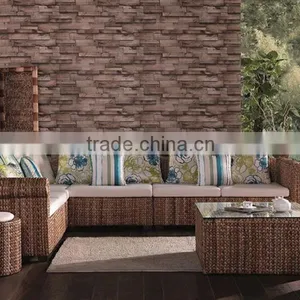 Water Hyacinth Corner Sofa - Manufacturer Water Hyacinth Sofa thumbnail-1