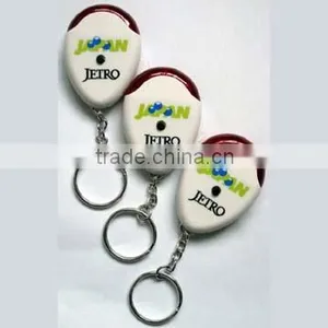 Eco-friendly Key Blank Finder Whistle Keychain thumbnail-1