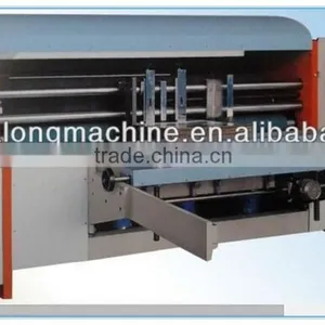 JL-1 Corrugated Cardboard Rotary Die Cutting Machine for Carton Box Pakaging Machine / Semi-automatic Rotary Creasing Die Cutter thumbnail-1