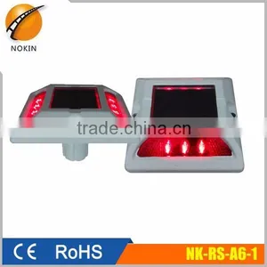 Flashing 3M Cat Eye Aluminum LED Solar Crosswalk Reflector thumbnail-2
