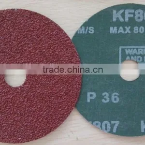 Aluminum Oxide Abrasive Fiber Disc for Grinding Made in China thumbnail-3