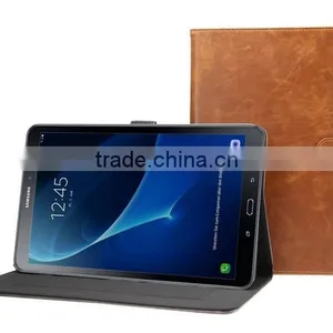 Auto Sleep Wake up Function Stand Folio Case Cover for Samsung Galaxy TAB A 10.1 T580 thumbnail-1