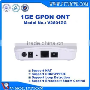 CE Certificated 1GE GPON ONT Support DHCP/PPPoE/Static IP for FTTH Solution thumbnail-1