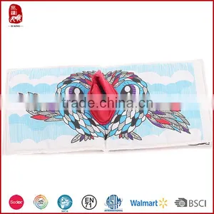 Sedex EN71 Certification Eco Friendly Popular Baby Educational Toys Soft Fabric Cloth Books For Kids thumbnail-4