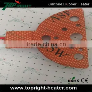 Silicone Rubber Heater 48v Heating Element Silicone Rubber Heat Pad thumbnail-3