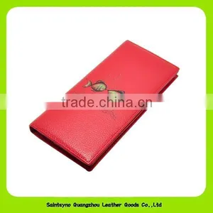 14332 Low Price Fashion Lady Silk Flowers Beauty Girls Leahter Wallet thumbnail-3