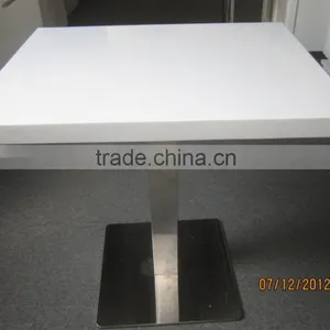 Artificial Marble Top Dining Table,Restaurant Table,Solid Surface Round Tables thumbnail-6