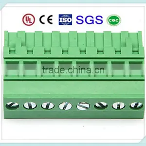 5.08mm Pitch Plug-in Terminal Block 300V 15A PCB UL Approved Connector XS2ESDV With UL, CE, ISO, SGS, CQC Approved thumbnail-1