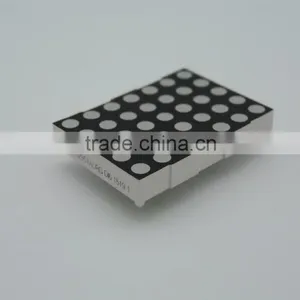 Rohs Compliant Red and Green Color 5*7 Dots LED Dot Matrix Display thumbnail-6