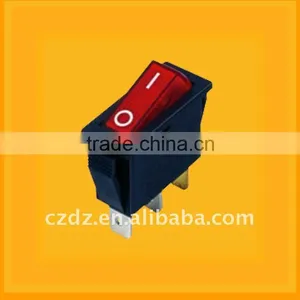 DPST Rocker Switch,High Quality Copper Chzjcz /*-/*-/1*-1/*contact Red Rocker Switch Manufacturer thumbnail-1