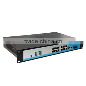 IEEE802.3af/at 300w 48v 16 Port POE Switch 2 Gigabit Sfp Rj45 Uplink thumbnail-2