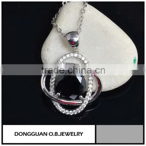 Christmas Gift Gemstone Necklace /925 Sterling Silver Necklace Pendant Jewelry thumbnail-4