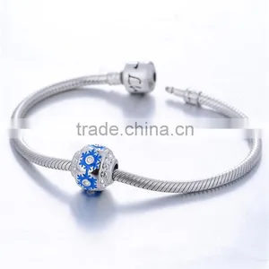 925 Sterling Silver Jewelry Charms for European Bracelet Christmas Jewelry thumbnail-1