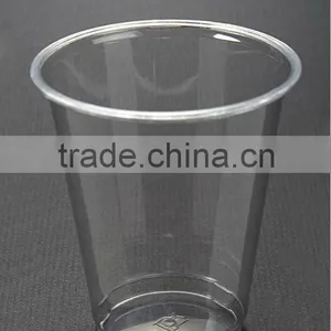 7oz Clear Plastic PET Cup With Lid thumbnail-1
