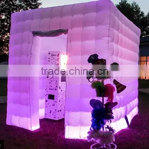 Led Cube Outdoor Inflatable Tent for Party /wedding Inflatable Tent thumbnail-1